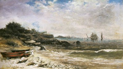 De haven van Rio de Janeiro door Giovanni Battista Castagneto